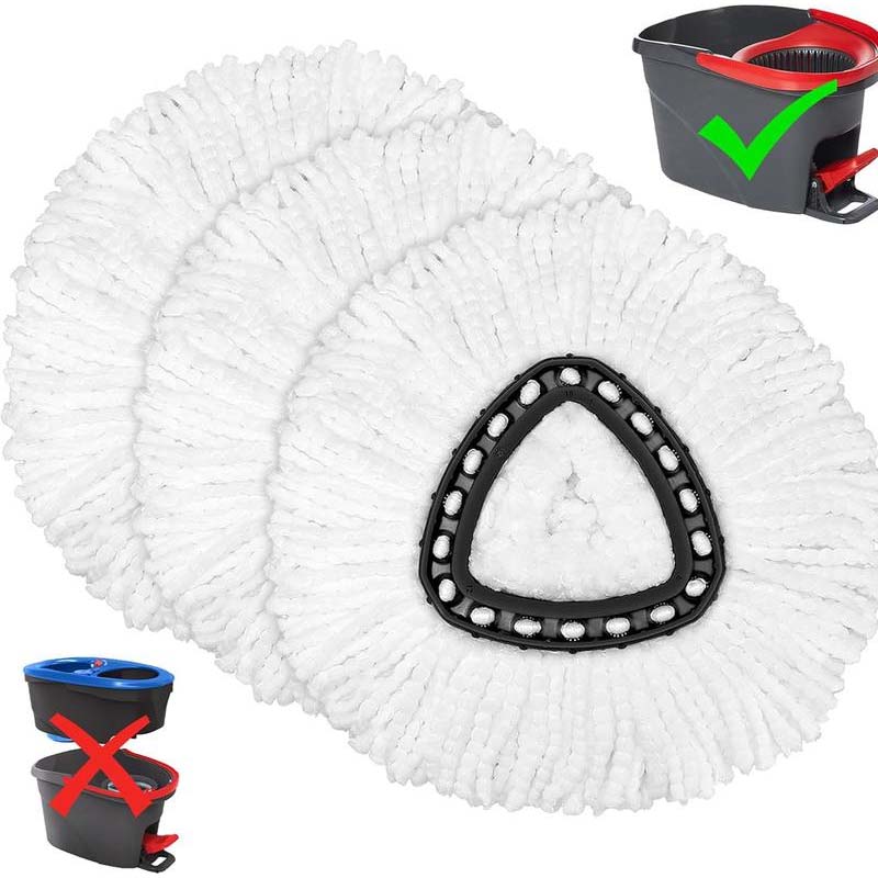 Microfiber Spin Mop Head Replacement