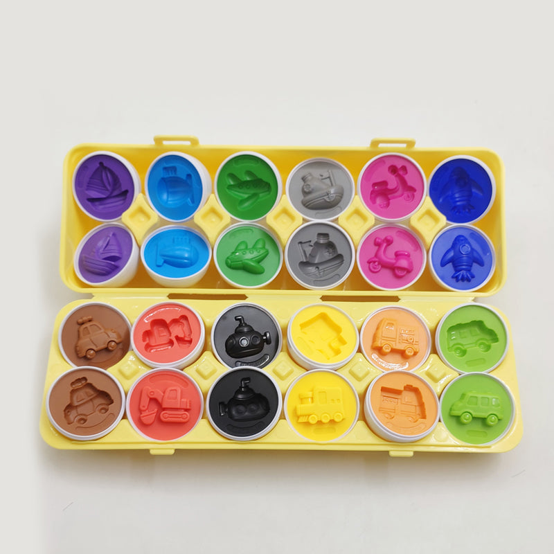 【Big Sale】Color & Shapes Matching Egg Set