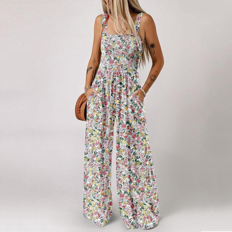 Women's Casual Loose Overalls Jumpsuits