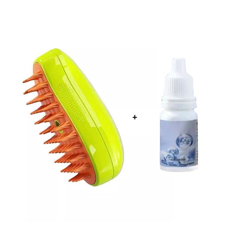 Spray floating hair comb