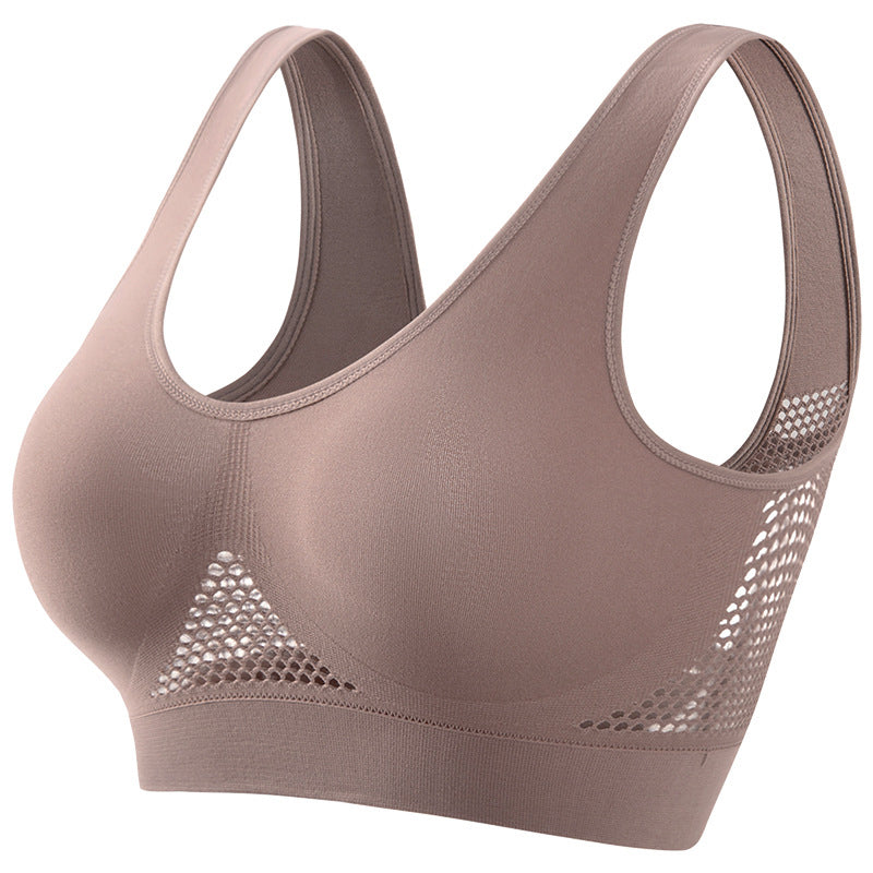 Mesh Breathable Sports Bra