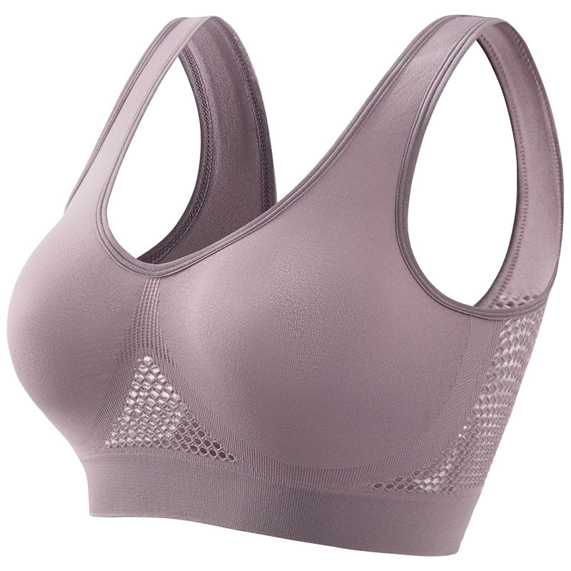 Mesh Breathable Sports Bra