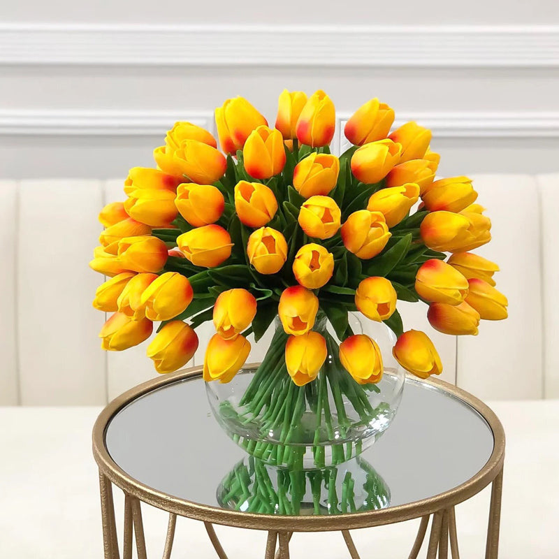 Outdoor Artificial Tulip Flowers 1 bundles(7pcs)