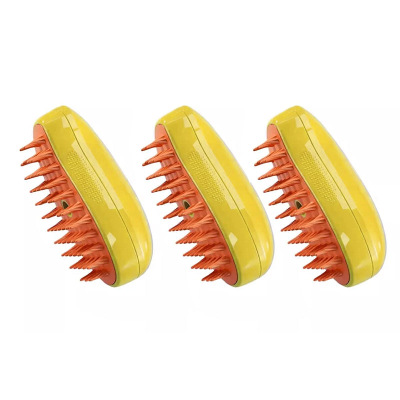 Spray floating hair comb