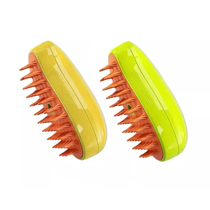 Spray floating hair comb