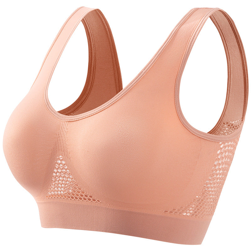 Mesh Breathable Sports Bra