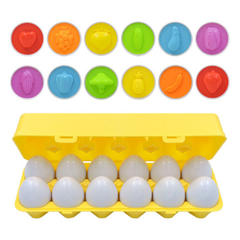 【Big Sale】Color & Shapes Matching Egg Set