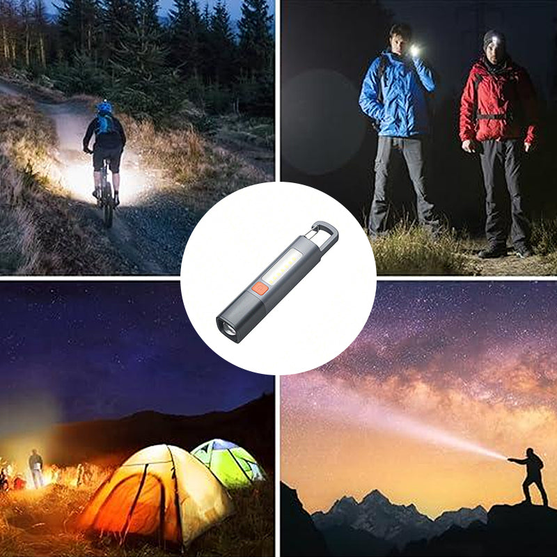 Portable Rechargeable Super Bright LED Flashlight