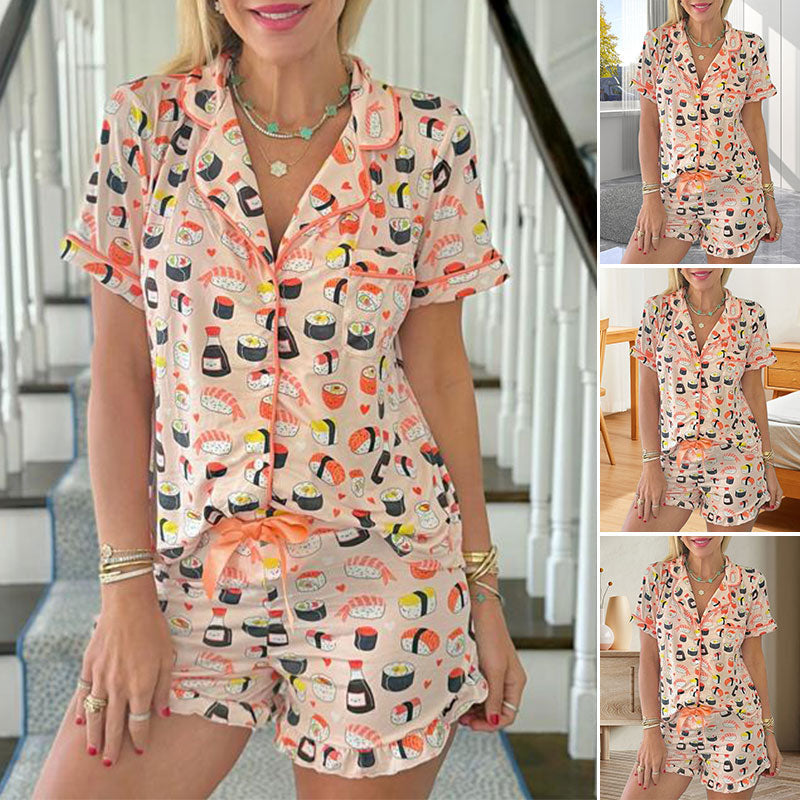 Sushi Date Pajama Set