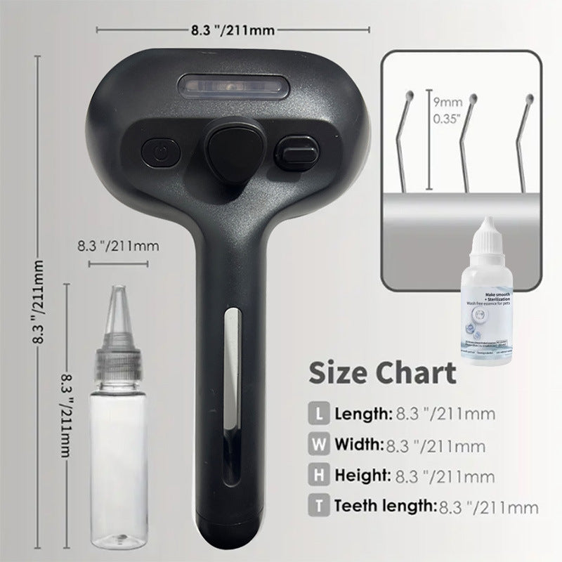 Spray Groomer Comb (with 20 ml serum)