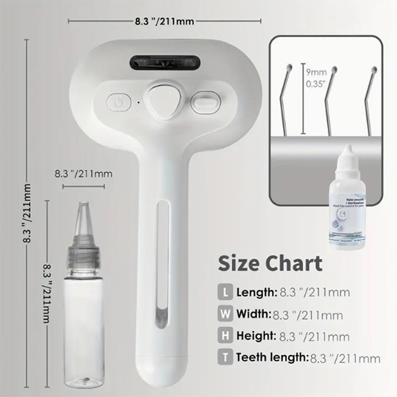 Spray Groomer Comb (with 20 ml serum)