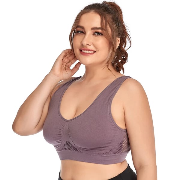 Mesh Breathable Sports Bra
