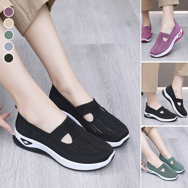 Women's Lightweight Breathable Mesh Slip-On Sneakers