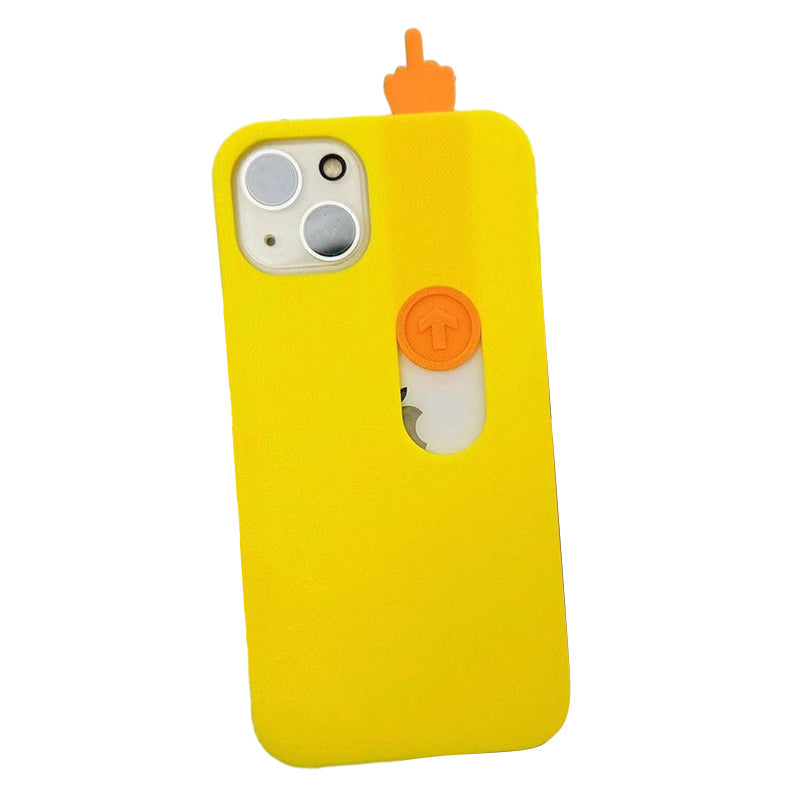 3D Printed Middle Finger Sliding Phone Case