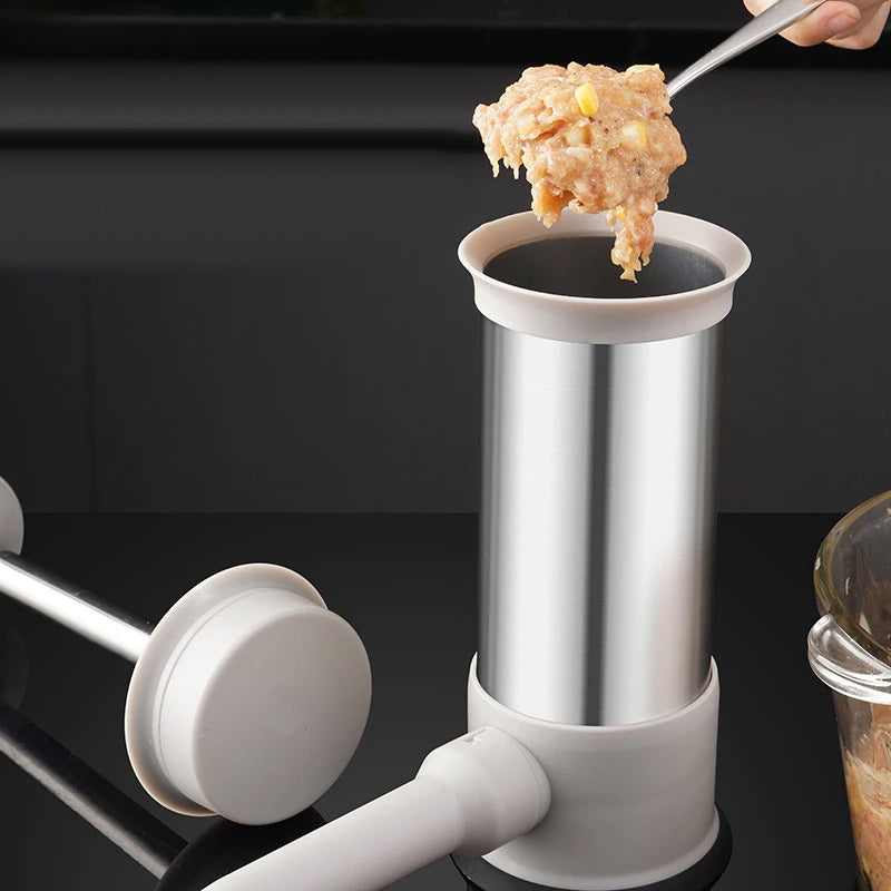 Sausage Stuffer with 4 Different Sizes Stuffing Tubes