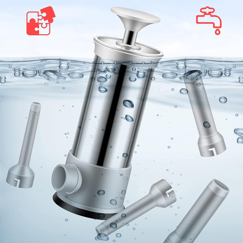 Sausage Stuffer with 4 Different Sizes Stuffing Tubes