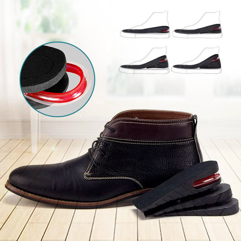 Air Cushion Shock-Absorbing Height-Increasing Insole