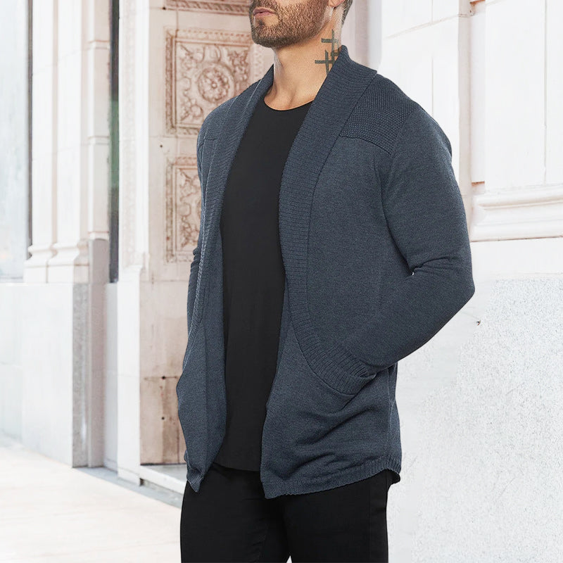 Men's Slim Cardigans With Pockets