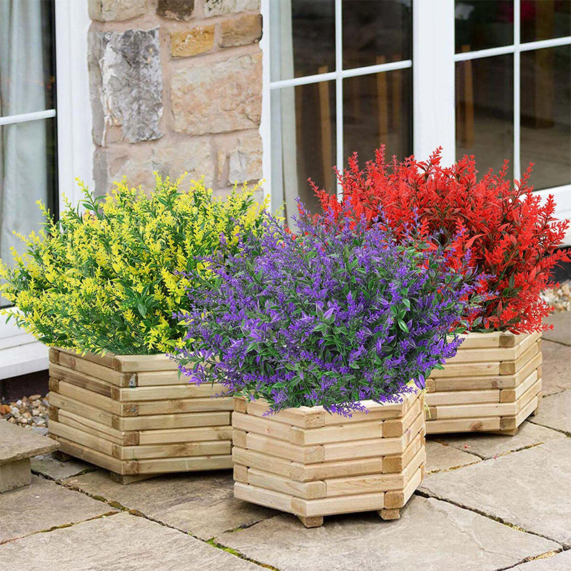 Outdoor Artificial Lavender Flowers (6 PCS)