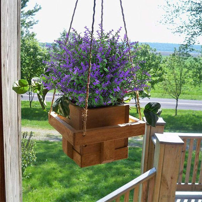 Outdoor Artificial Lavender Flowers (6 PCS)