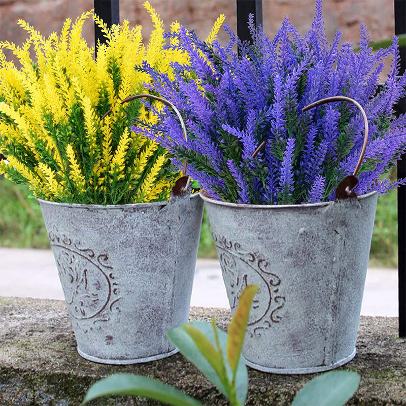 Outdoor Artificial Lavender Flowers (6 PCS)