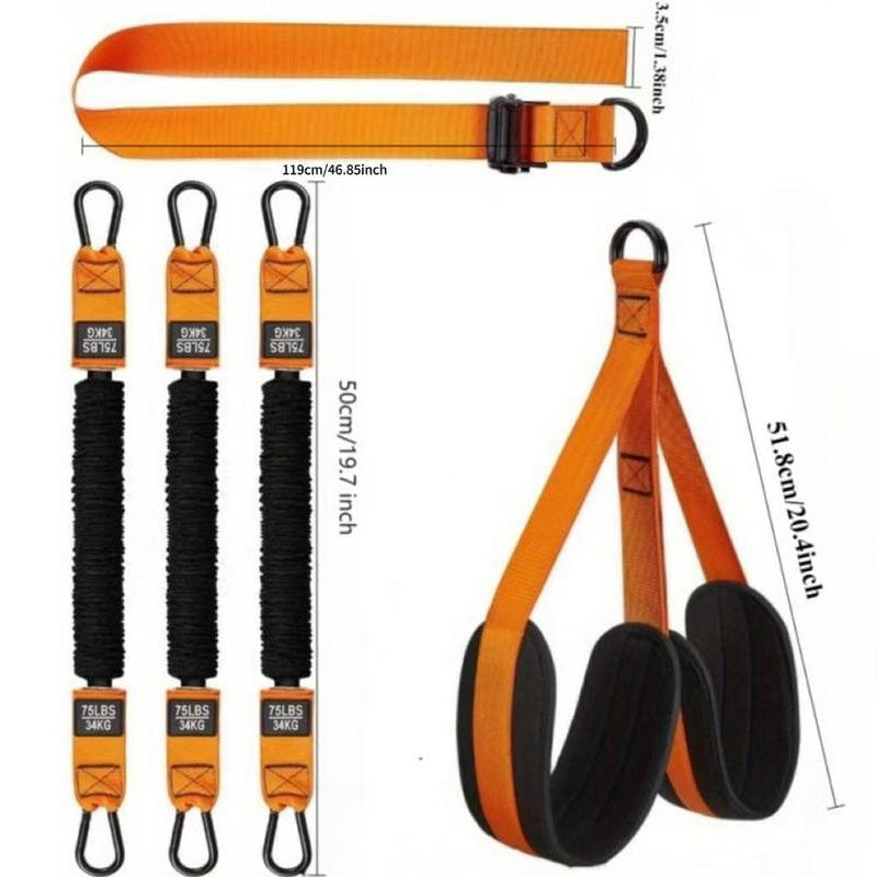 1 Set Adjustable Weight Knee Support Strength Training
