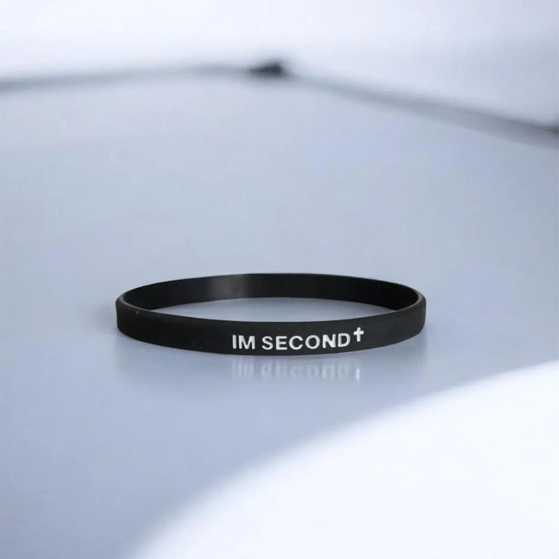 2 Pack- God Is First Bracelet Im Second Motivational Message Bracelet