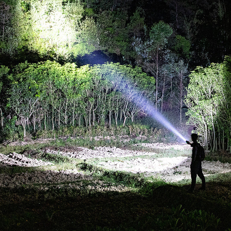 Portable Rechargeable Super Bright LED Flashlight