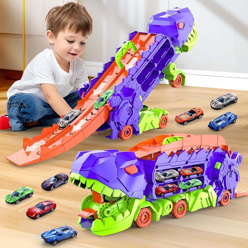 Dinosaur Transforms Car Toys