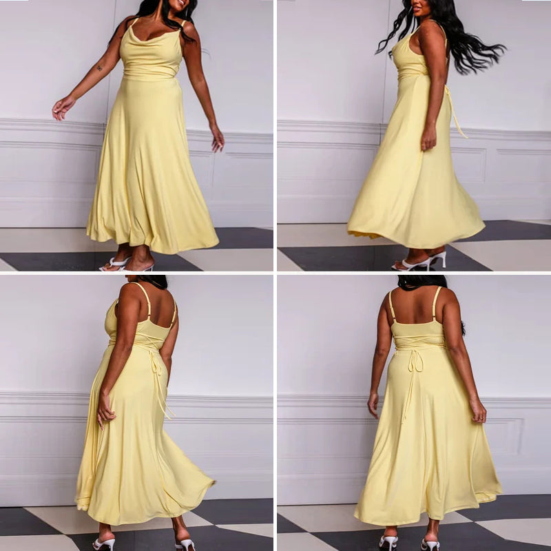 Drape Maxi Dress