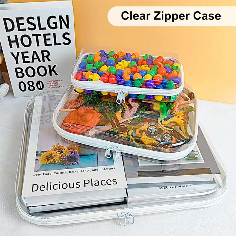 Large Capacity Zipper Storage Box Set
