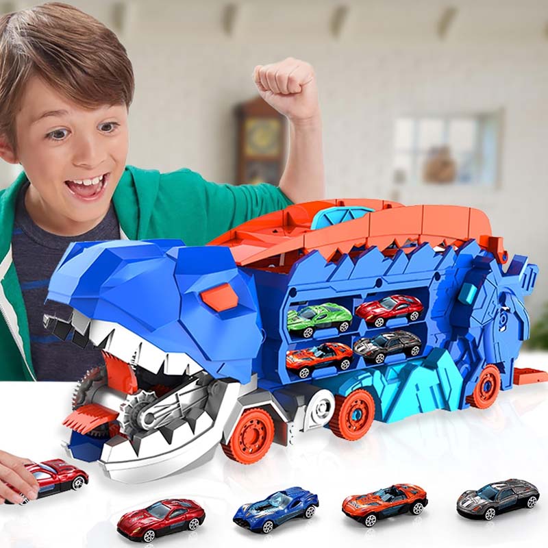 Dinosaur Transforms Car Toys