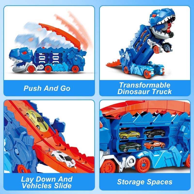 Dinosaur Transforms Car Toys