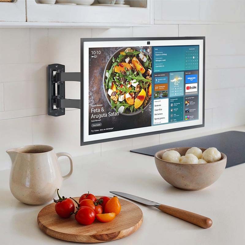 Full Motion TV Wall Mount for 14-55" LED/LCD Flat & Curved Screens
