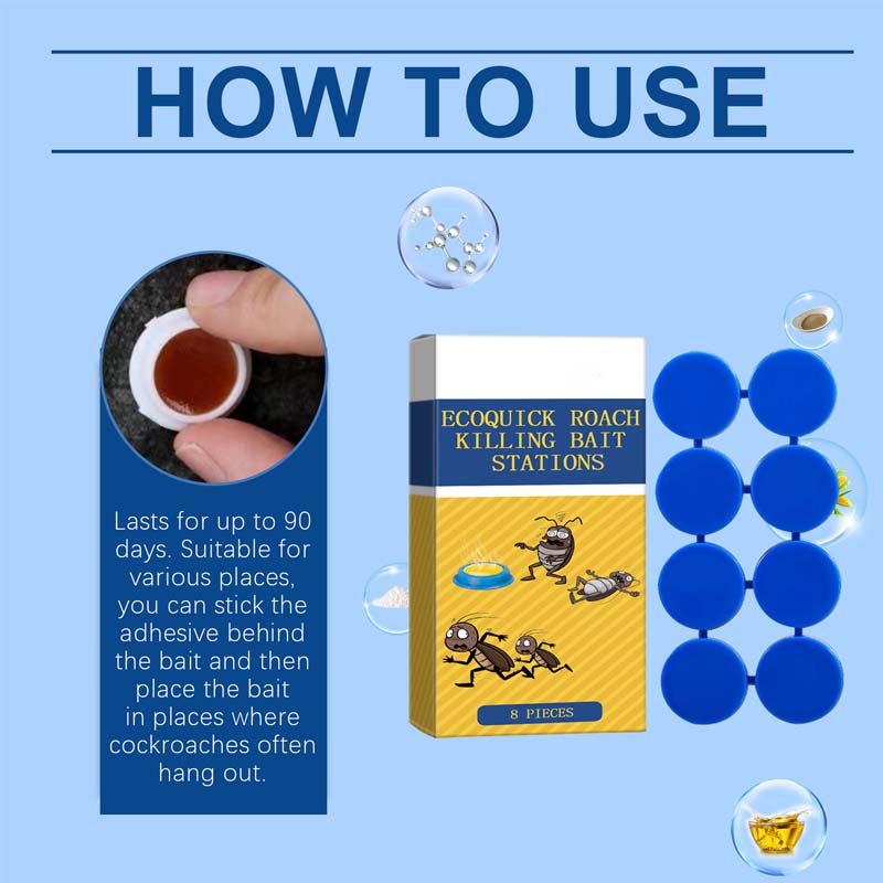 Effective Cockroach Bait Pads