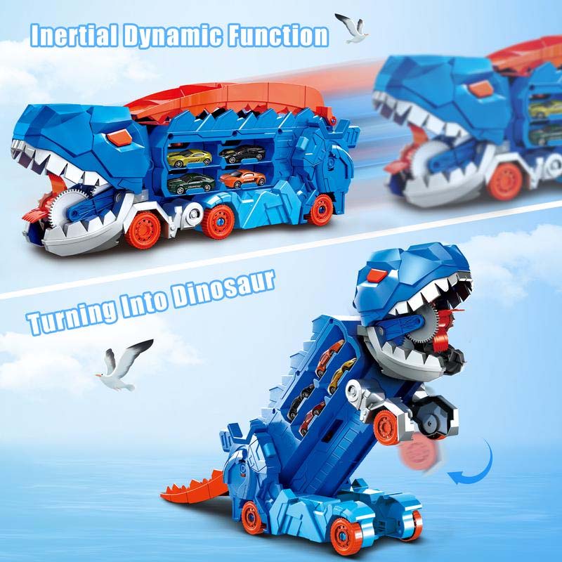 Dinosaur Transforms Car Toys