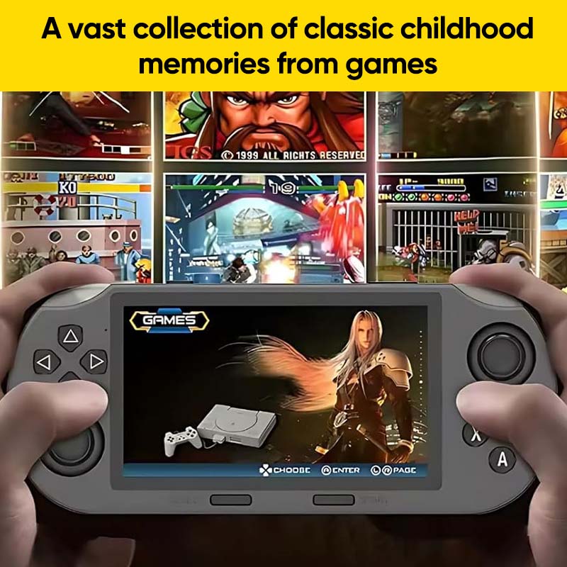 Retro Handheld Game Console