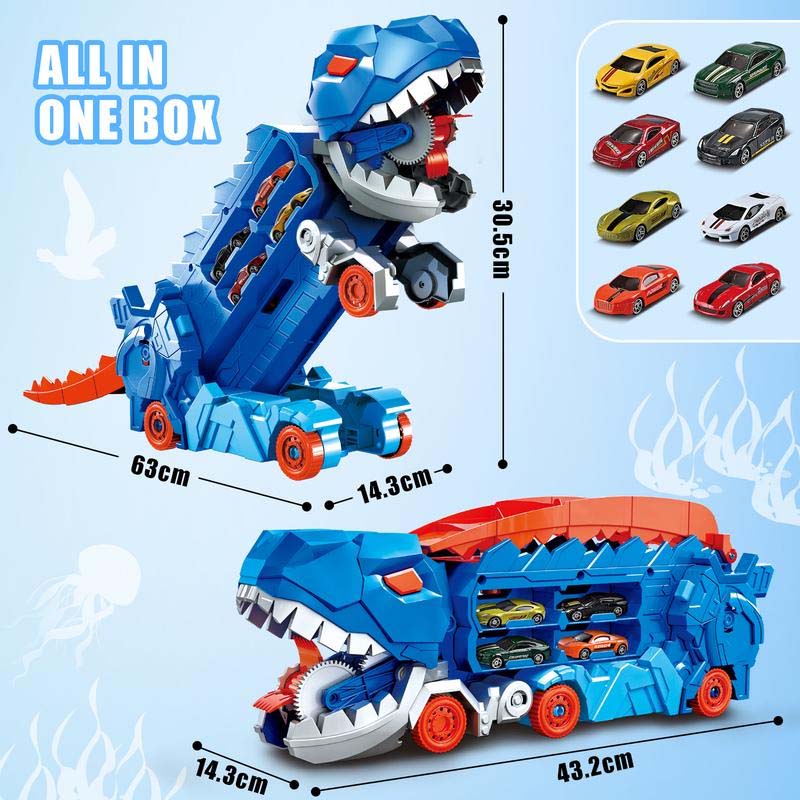 Dinosaur Transforms Car Toys