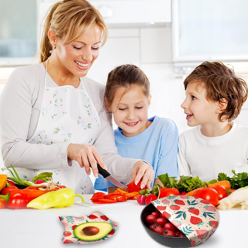 Beeswax Food Wraps (3-Piece Set)