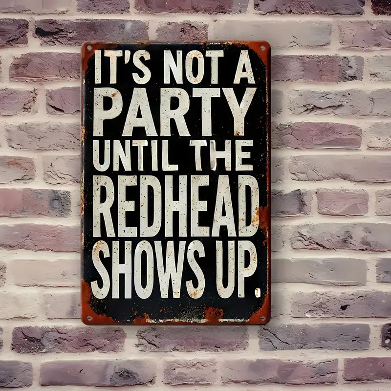 Vintage Humor Metal Sign