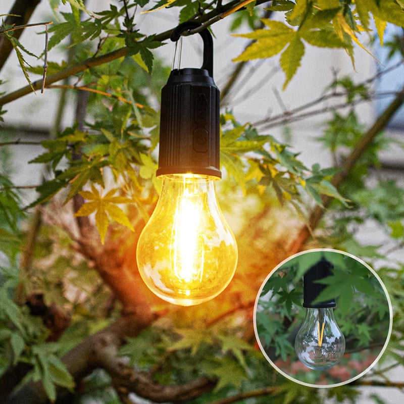 Outdoor Camping Hanging Type-C Charging Retro Bulb Light