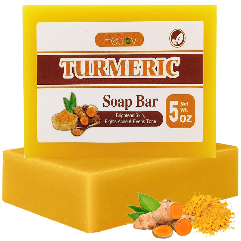 Turmeric Soap Bar for Face & Body