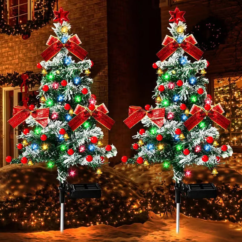 Solar Christmas Trees Lights