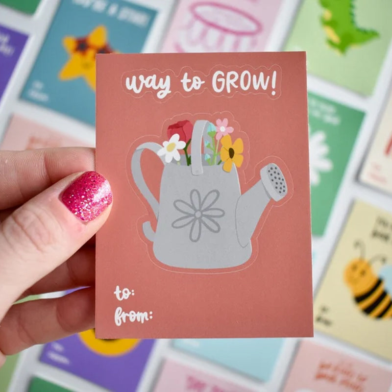 Sticker Gram Greeting Card（1 set/10 pcs）