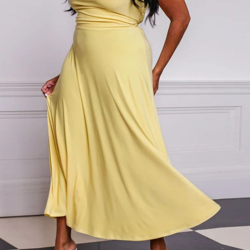 Drape Maxi Dress