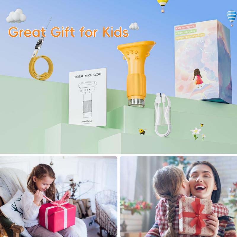 【Up to 50% OFF】Children's Science Education Microscope
