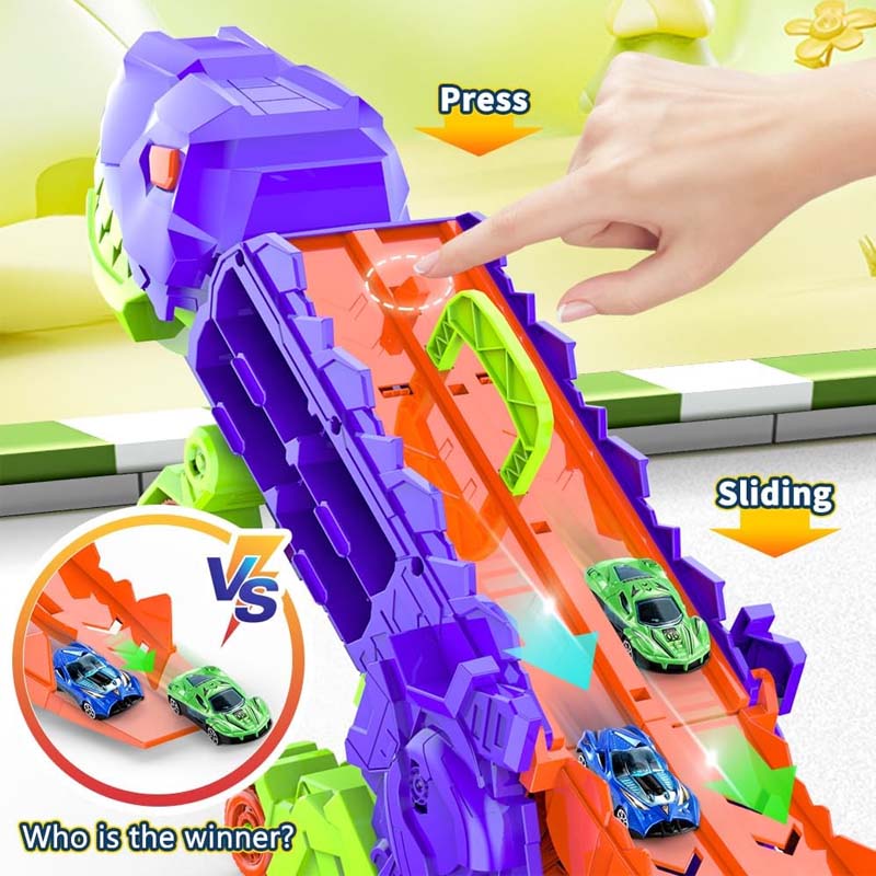 Dinosaur Transforms Car Toys