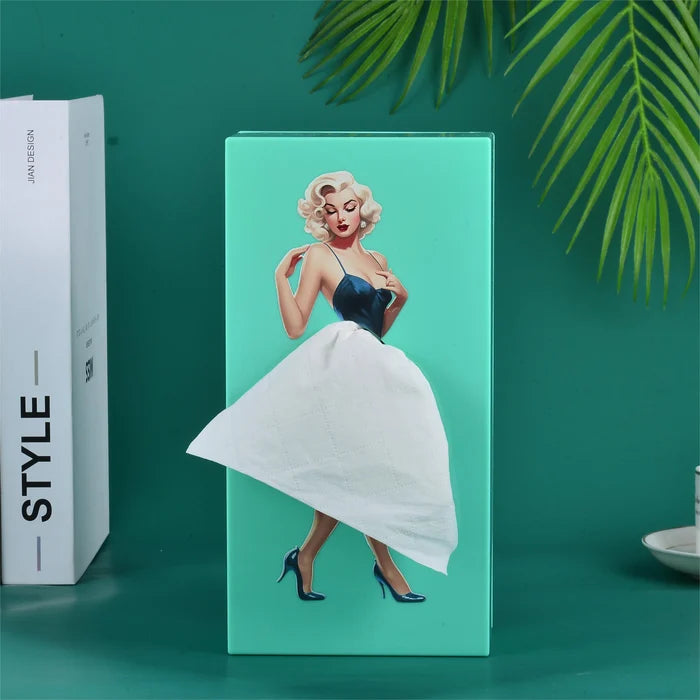 New style Flying Skirt Tissue Box