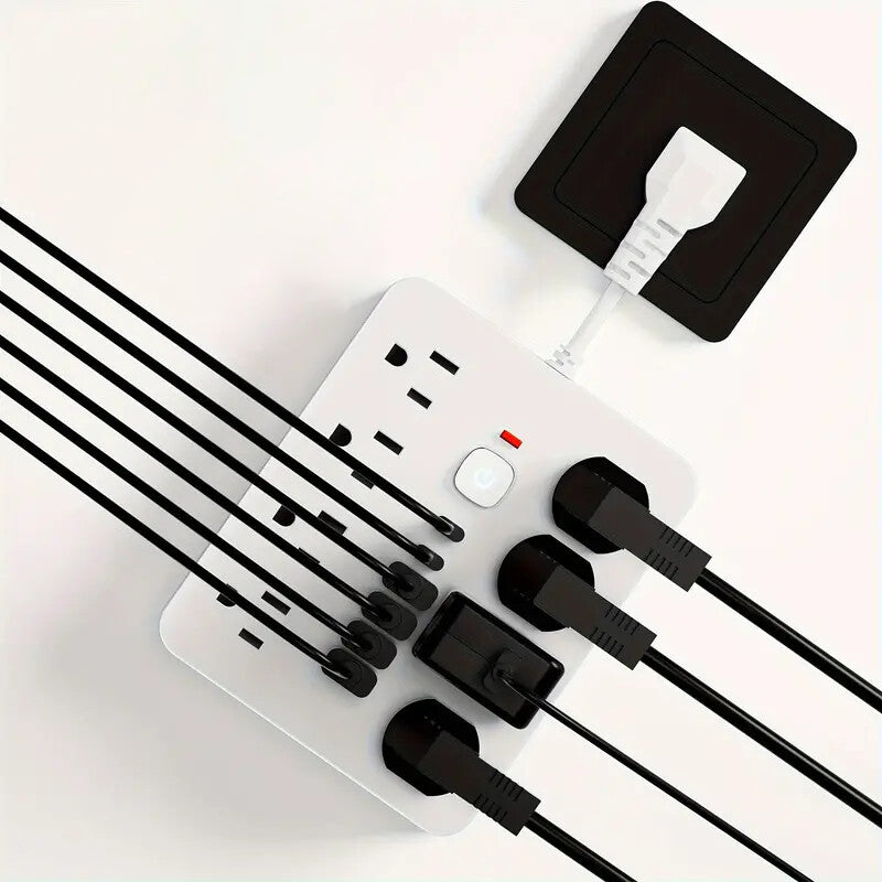 14-in-1 Multifunctional Power Strip with USB & USB-C Ports