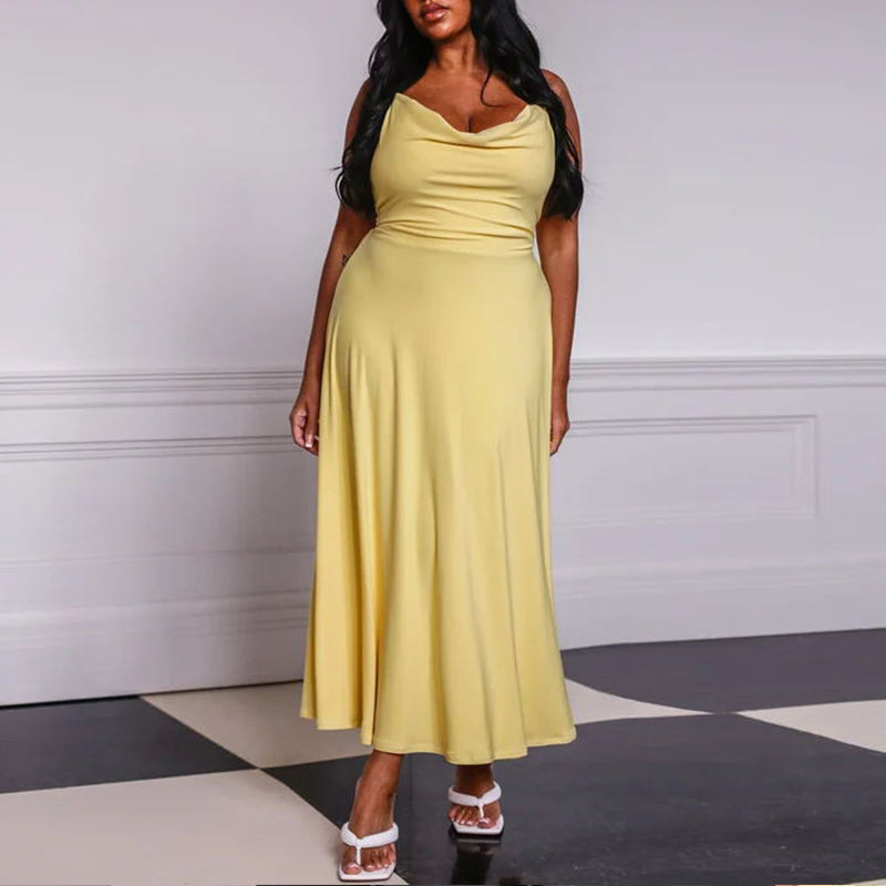 Drape Maxi Dress